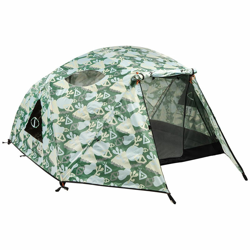 POLeR(ポーラー) 2 MAN TENT フリー CORAL REEF GREEN 211EQU5201-CRG