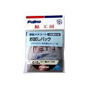 フジノナイロン 楽鮎メタコートお試しパック 水中糸5m 0.15号 シルバーメタリック A-97