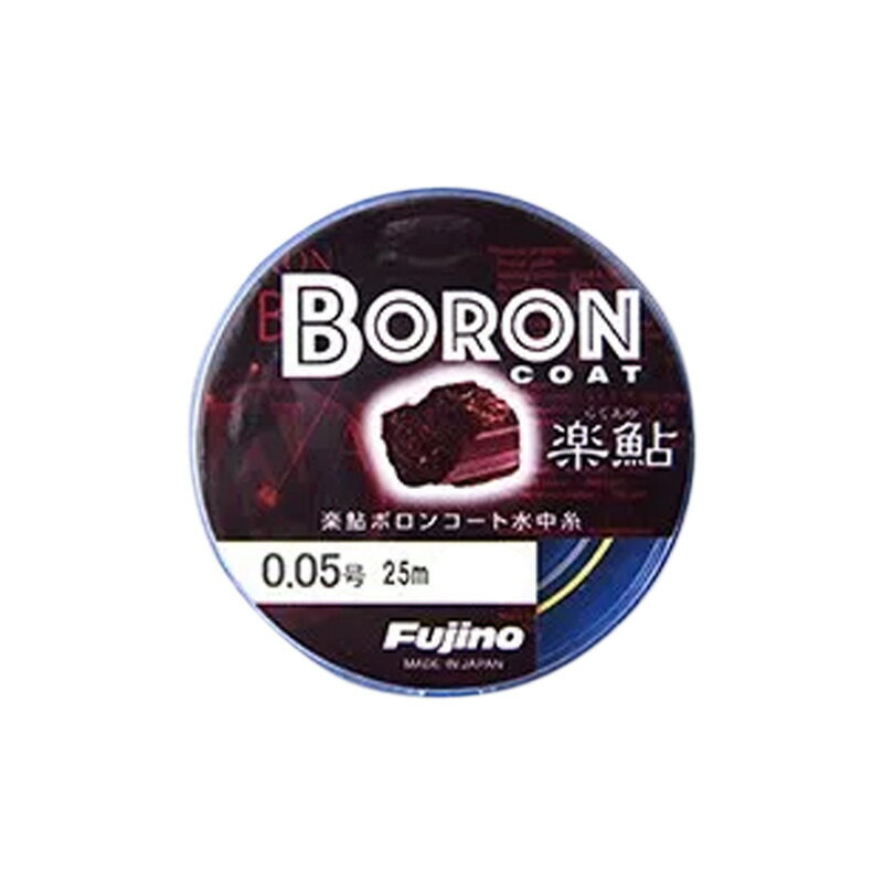 【12/5迄 最大2,000円OFF】 フジノナイロン 楽鮎ボロンコート 水中糸 25m 0.1号 マットイエロー A-105Y