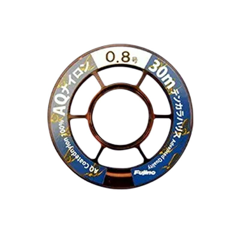 【12/5迄 最大2,000円OFF】 フジノナイロン AQナイロンテンカラハリス 30m 0.5号 クリアー K-29