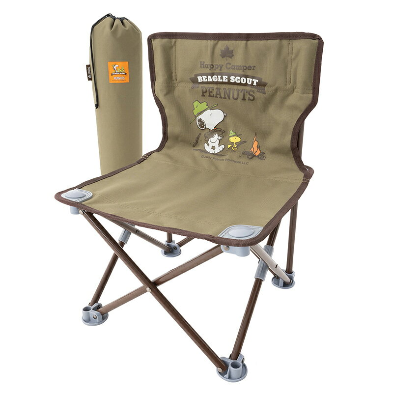 ロゴス(LOGOS) 【2021年新商品】SNOOPY タイニーチェア-BA 86001095