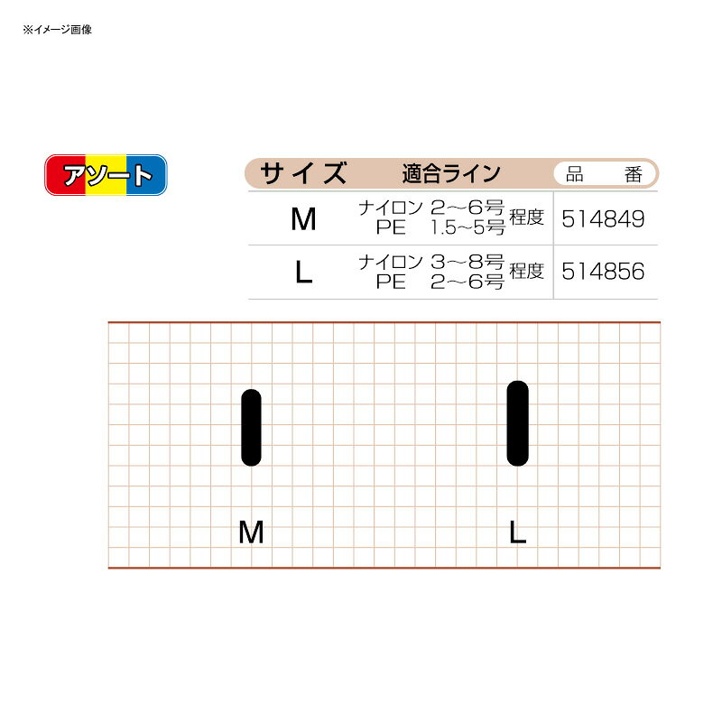 【7/1全品P2倍CP最大2000円OFF】 カツイチ(KATSUICHI) 海上つり堀 スリムウキ止め M