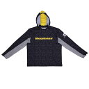 メガバス(Megabass) GAME HOODIE(ゲームフーディ) XL ブラック 00000047601