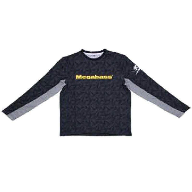 メガバス(Megabass) GAME LONG SLEEVE(ゲームロングスリーブ) L ブラック 00000047621