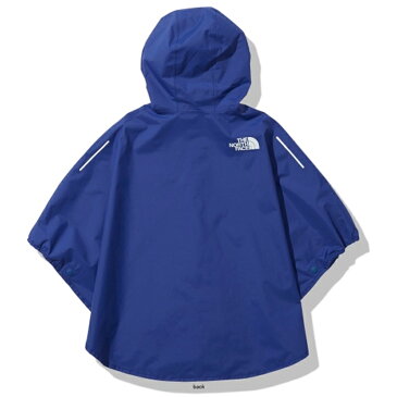 THE NORTH FACE(ザ・ノースフェイス) 【21春夏】Baby's RAIN PONCHO(ベビー レイン ポンチョ)ベビー BM ボルトブルー(BT) NPB12101