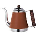 カリタ(Kalita) ウェーブポット レザー シルバー×革