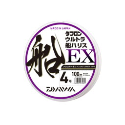 ダイワ(Daiwa) タフロンウルトラ船ハリスEX 100m 3号 ナチュラルクリア 07302221