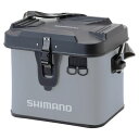 シマノ(SHIMANO) BK-001T タックルボートバッグ (ハードタイプ) 22L グレー 532503