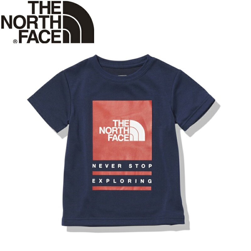 THE NORTH FACE(ザ・ノース・フェイス) S/S TNF BUG FREETEE ショートスリーブTNFバグフリーロゴティーキッズ 150 TNFネイビー(NY) NTJ12135