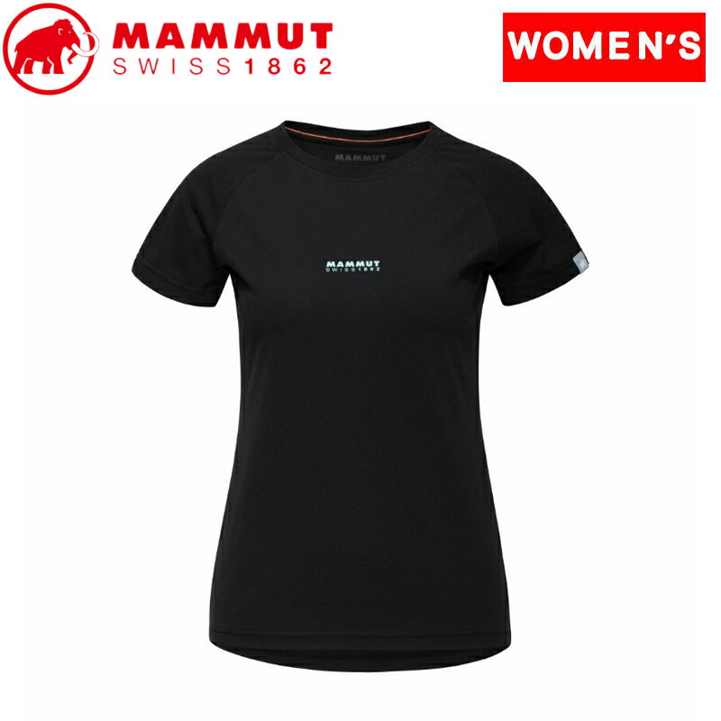 マムート アウトドアウェア レディース MAMMUT(マムート) QD Logo Print T-Shirt AF Women's S 00253(black PRT1) 1017-02021