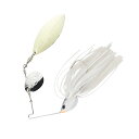 At@^bN(alpha tackle) SPINNER BAIT 3/8oz #01 PEARL WHITE