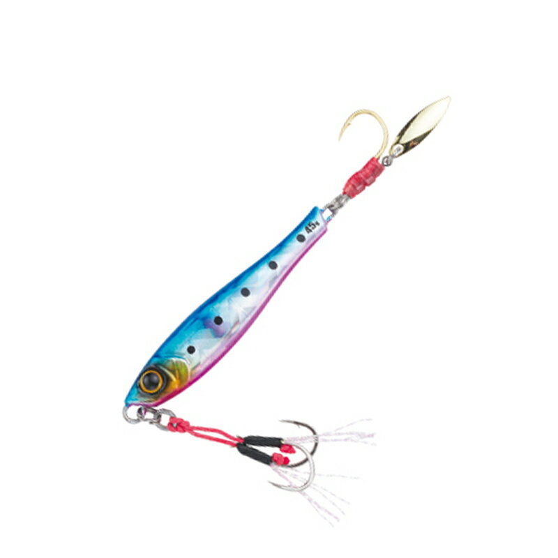 テイルウォーク(tail walk) YUMMY JIG TG 45g 02 BLUE PINK IWASHI