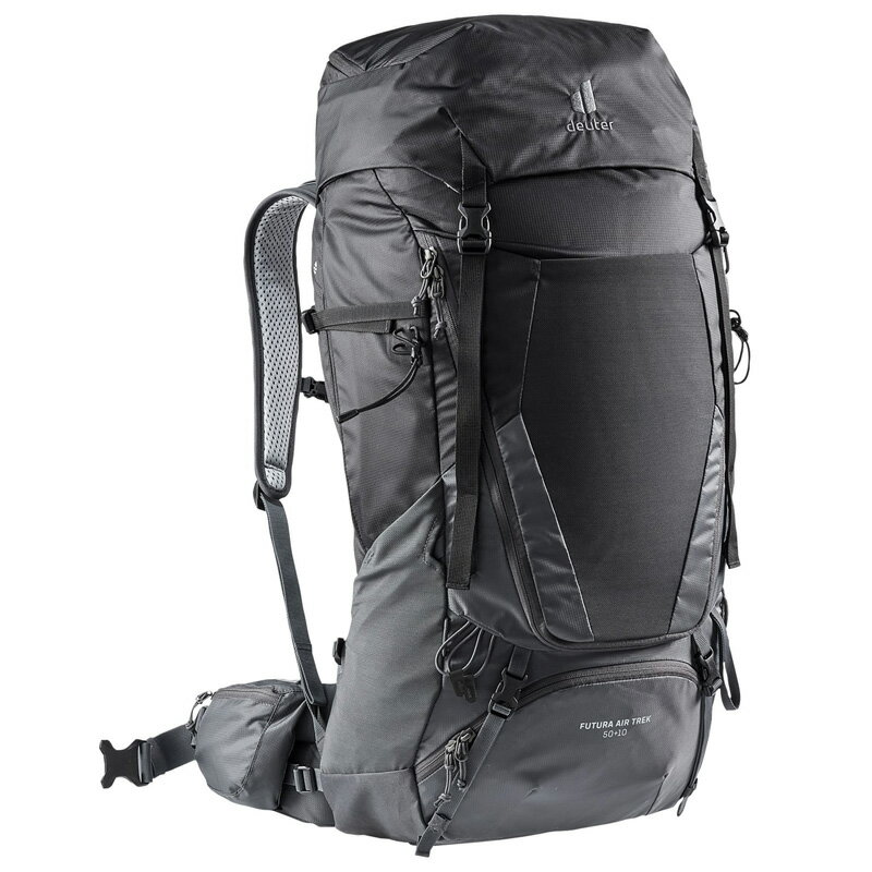 deuter(ドイター) FUTURA AIR TREK 50 10(フューチュラ Air Trek 50 10) 50L ブラック×グラファイト(7403) D3402121-7403