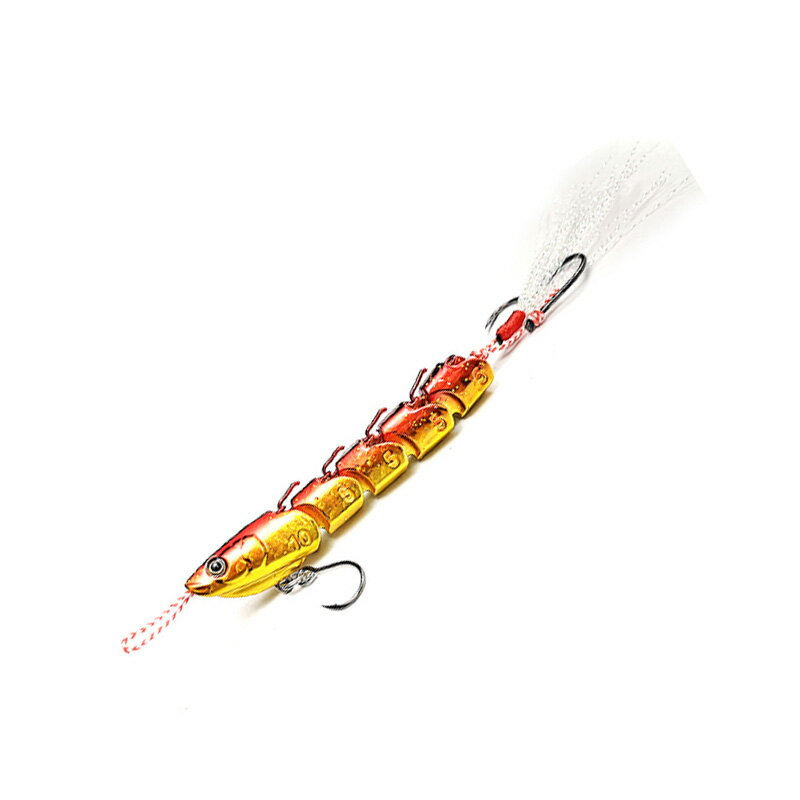 ON THE BLUE Casting jigggy Baby(キャスティングジギーベイビー) 30g #04 ホットレッドゴールド