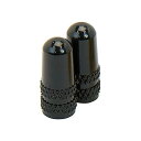 GIZA PRODUCTS(ギザプロダクツ) YZ-130005 仏式バルブ用 バルブキャップ ブラック VLC05800
