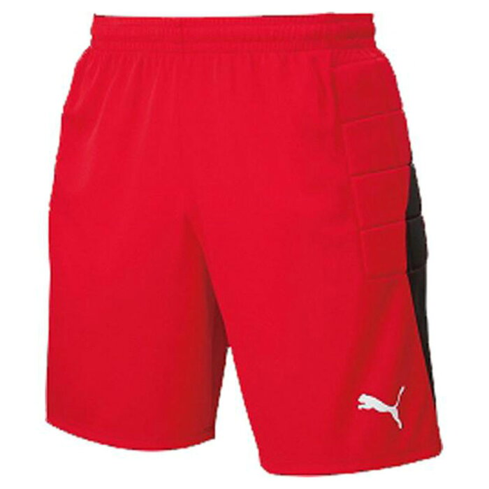 PUMA(プーマ) LIGA ジュニア GK パンツ パッドツ 150 01(プーマ レッド×プーマ ホワイト) 729968