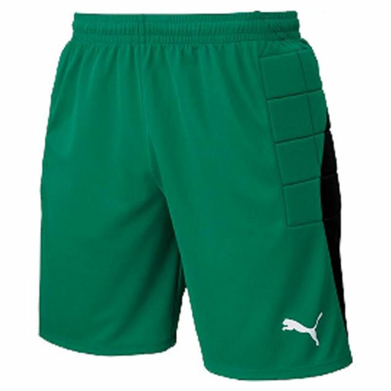 PUMA(プーマ) LIGA ジュニア GK パンツ パッドツ 150 02(ペッパー グリーン×プーマ ホワイト) 729968