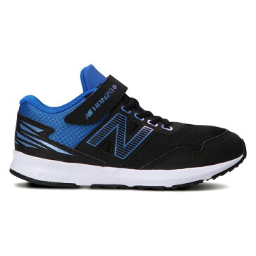new balance(ニューバランス) 【21秋冬】NB HANZO V キッズ シューズ M/18.5cm BLACK×BLUE NBJ-PXHANVE1 M