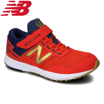 new balance(ニューバランス) NB HANZO V キッズ シューズ M/19.0cm RED NBJ-PXHANVX1 M