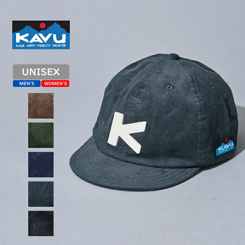 KAVU(カブー) Cord Base Ball Cap(コード ベースボールキャップ) フリー チャコール 19820936033000