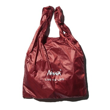 ナンガ(NANGA) POCKETABLE ECO BAG(LIVE THE LIFE) FREE BRD