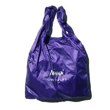 ナンガ(NANGA) POCKETABLE ECO BAG(LIVE THE LIFE) FREE PUR