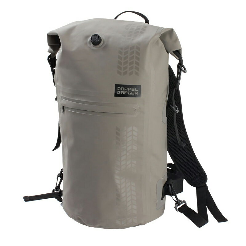 ドッペルギャンガー(DOPPELGANGER) ターポリンデイパック TARPAULIN DAYPACK 20L カーキ DBT420-KH