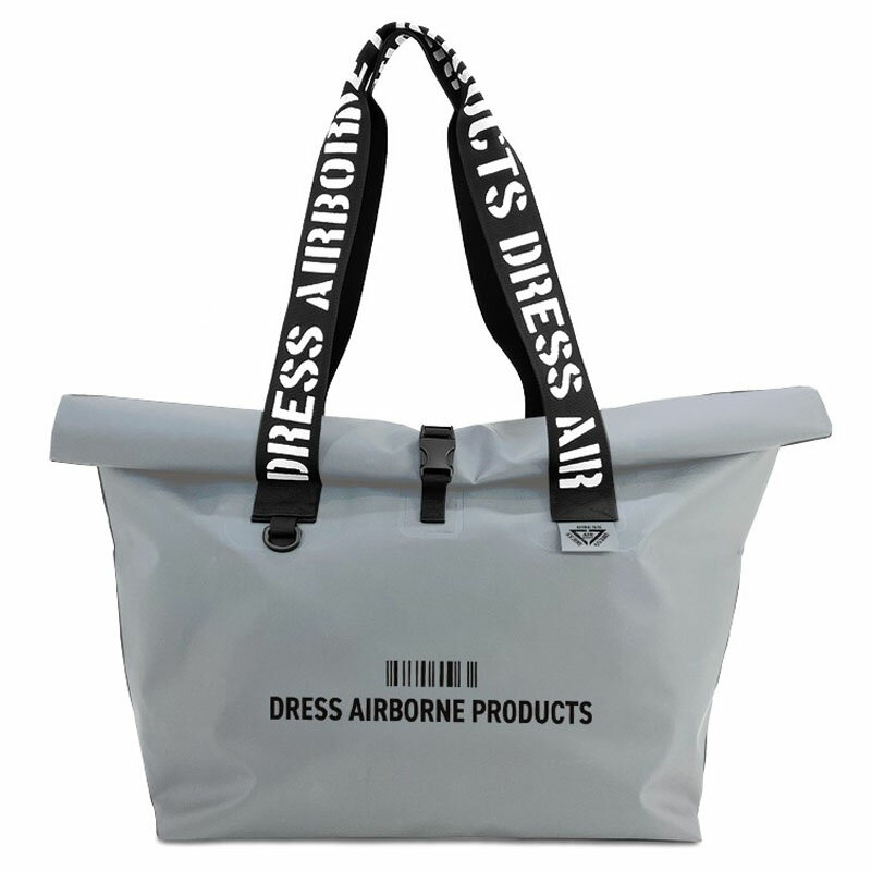【12/1 最大2,000円OFFクーポン&全品P2】 ドレス(DRESS) 防水トートバッグ L グレー 5897