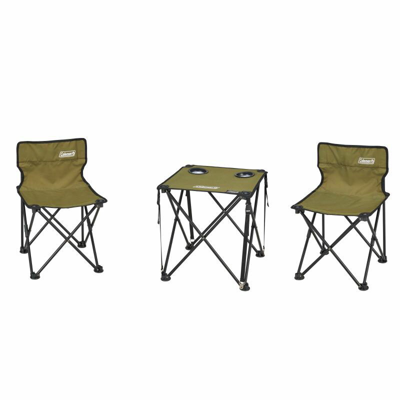 Coleman(コールマン) コンパクトチェアテーブルセット オリーブ 2000038841のサムネイル