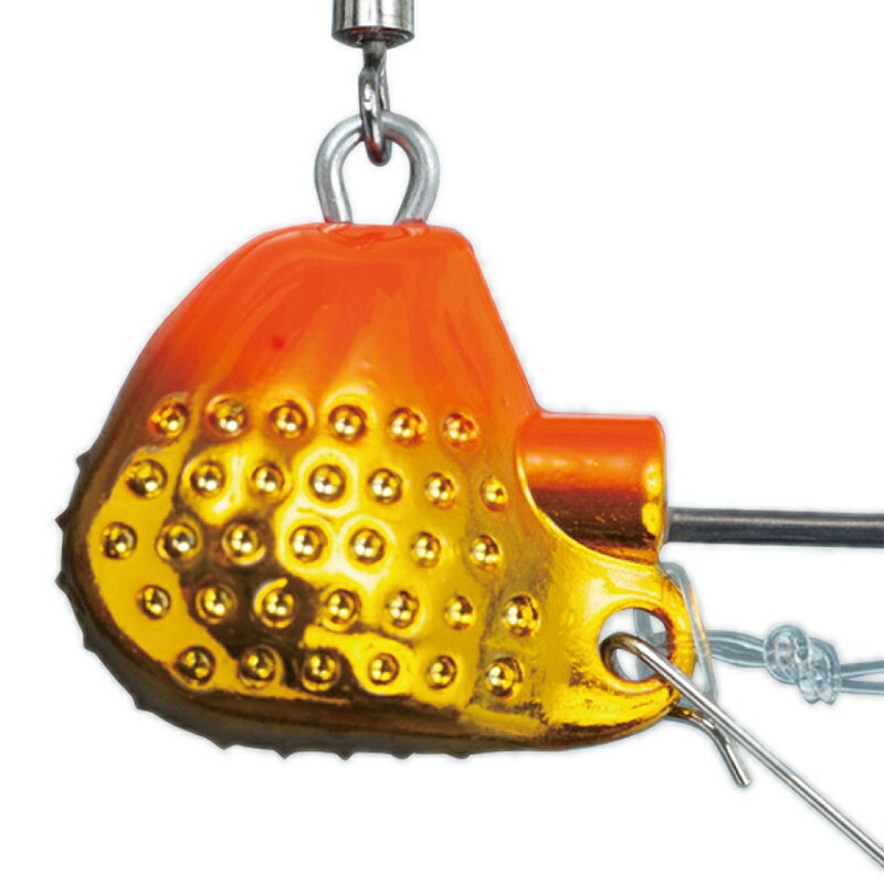 がまかつ(Gamakatsu) 桜幻 鯛テンヤ TG 15号 #3 オレンジ×ゴールド 19341-3-0