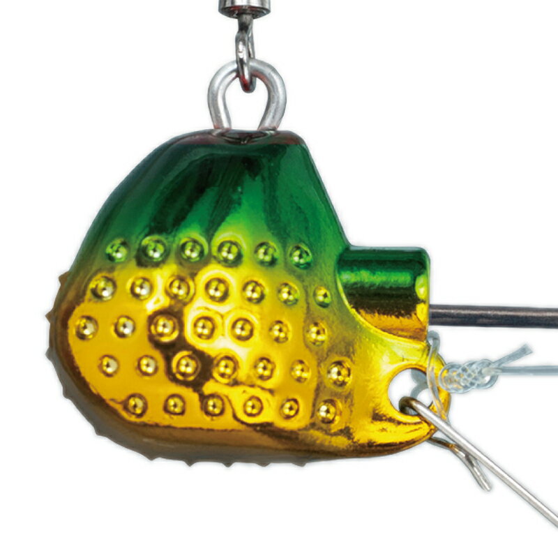 【エントリーで全品P5倍!10/4 20時~】 がまかつ(Gamakatsu) 桜幻 鯛テンヤ TG 15号 #4 グリーン×ゴールド 19341-4-0