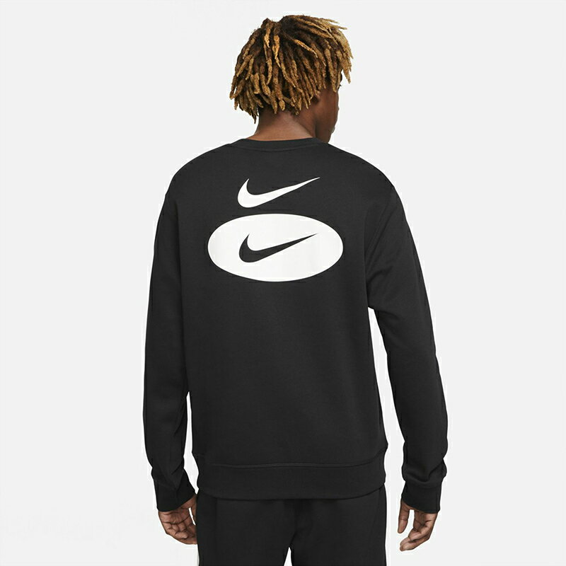 NIKE(ナイキ) スウィッシュ リーグ メンズ フリース クルー L (010)ブラック NJP-DM5461-010