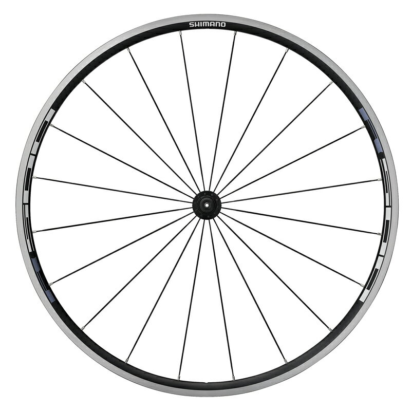 シマノ(SHIMANO)/サイクル フロントホイール サイクル 700C ブラック(モノトーン) EWHR501FCBMYL