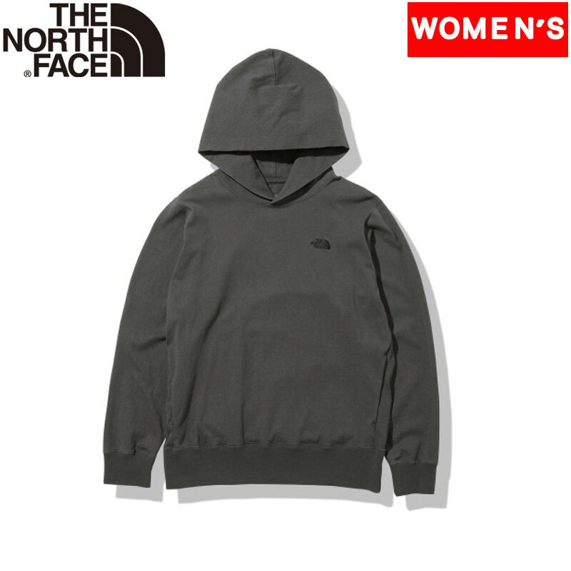 THE NORTH FACE(ザ・ノース・フェイス) 【22春夏】W HEAVY COTTON HOOTEE(ヘビー コットン フーティ)ウィメンズ L アスファルトグレー(AG) NTW32243