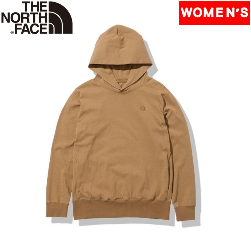 THE NORTH FACE(ザ・ノース・フェイス) 【22春夏】W HEAVY COTTON HOOTEE(ヘビー コットン フーティ)ウィメンズ L ユーティリティブラウン(UB) NTW32243