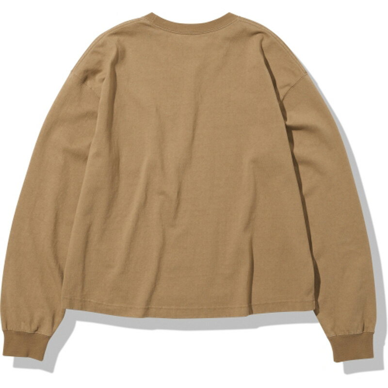 THE NORTH FACE(ザ・ノース・フェイス) 【22春夏】L/S HEAVY COTTON TEE(ロングスリーブヘビーコットンティー)ウィメンズ L ユーティリティブラウン(UB) NTW32244