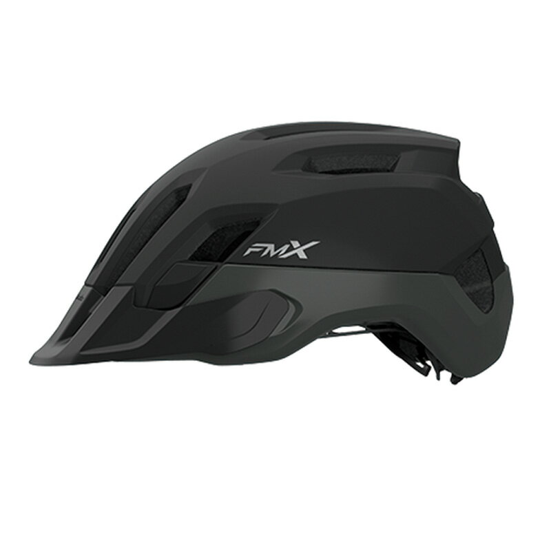 オージーケー カブト(OGK KABUTO) FM-X(エフエム・エックス) バイザー付ヘルメット 自転車/サイクル 57-59cm マットブラック