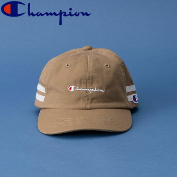 Champion(チャンピオン) 【22春夏】サイドラインキャップ キッズ 53〜55cm ベージュ 141-0031