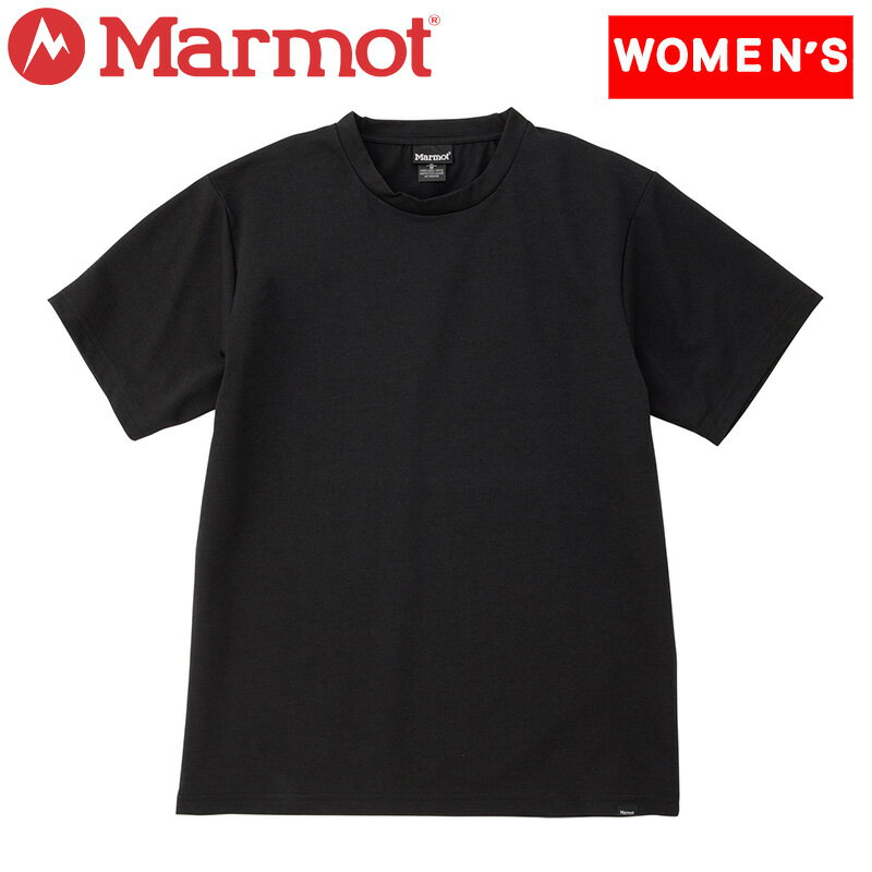 マーモット アウトドアウェア レディース Marmot(マーモット) Women's BACK CLIMBING H/S M BK(ブラック) TOWTJA47