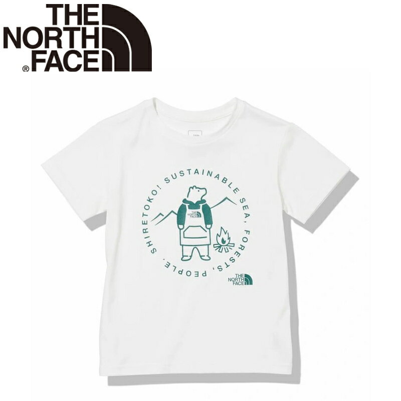 THE NORTH FACE(ザ・ノース・フェイス) 【22春夏】Kid's S/S SHIRETOKO TOKO TEE(シレトコ トコ ティー)キッズ 140cm ホワイト(W) NTJ32266ST