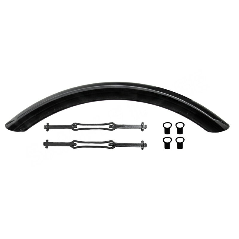 ORTLIEB(オルトリーブ) 【正規品】クイックラック マッドガード 泥除け サイクル/自転車 50mm ブラック OR-F78108
