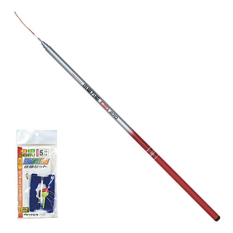 【12/1 最大2,000円OFFクーポン&全品P2】 大阪漁具(OGK) 小継万能海川池セット2 270(6ピース) KBUKIS227