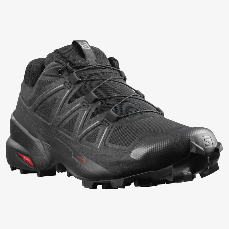 SALOMON(サロモン) 【22春夏】SPEEDCROSS 5 WIDE(スピードクロス 5 ワイド) 26.5cm BLACK/BLACK/PHANTOM L40793500