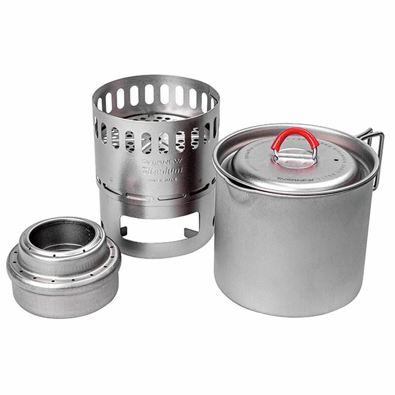 EVERNEW エバニュー Ti Mug pot 500 Stove set 550ml ECA538