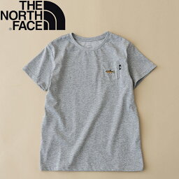 THE NORTH FACE(ザ・ノース・フェイス) Kid's S/S POCKET TEE(ショートスリーブ ポケット ティー)キッズ 110cm ミックスグレー(Z) NTJ32265