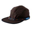 KAVU(カブー) Organic Strap Cap(オーガニック ストラップ キャップ) M ブラウンベアー 19811180177005