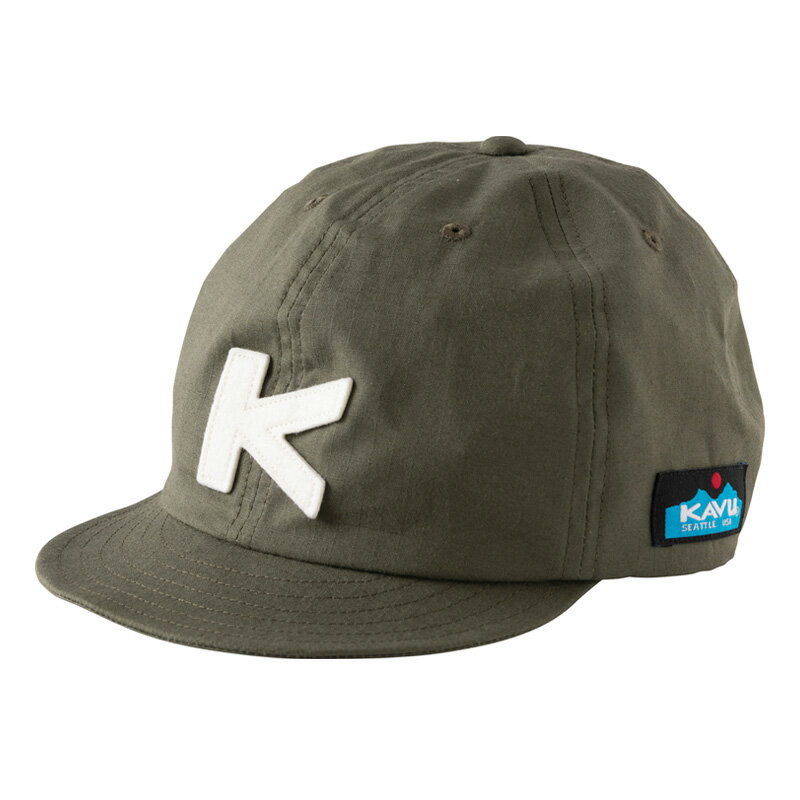 カブー KAVU(カブー) 【24春夏】Ripstop Baseball Cap(リップストップ ベースボールキャップ) ONE SIZE オリーブ 19821614048000