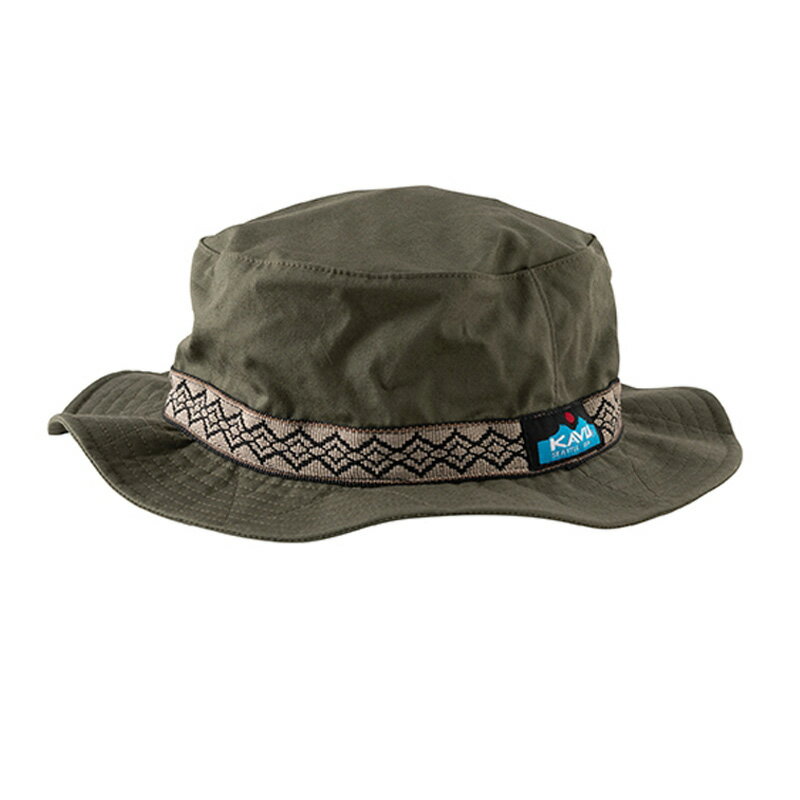 KAVU(カブー) Ripstop Bucket Hat(リップストップ バケット ハット) L オリーブ 19821420048007