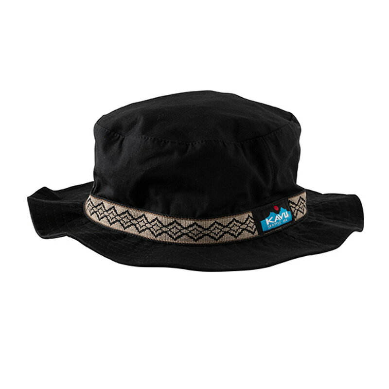 カブー KAVU(カブー) 【24春夏】Ripstop Bucket Hat(リップストップ バケット ハット) L ブラック 19821420001007