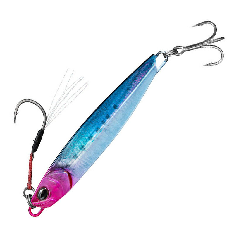 【12/5迄 最大2,000円OFF】 ダイワ(Daiwa) サムライジグR 20g UVリアルブルピンイワシ 07465950